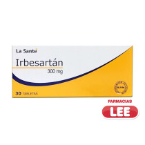 IRBESARTAN 300 MG X 30 TAB (POR UNIDAD)