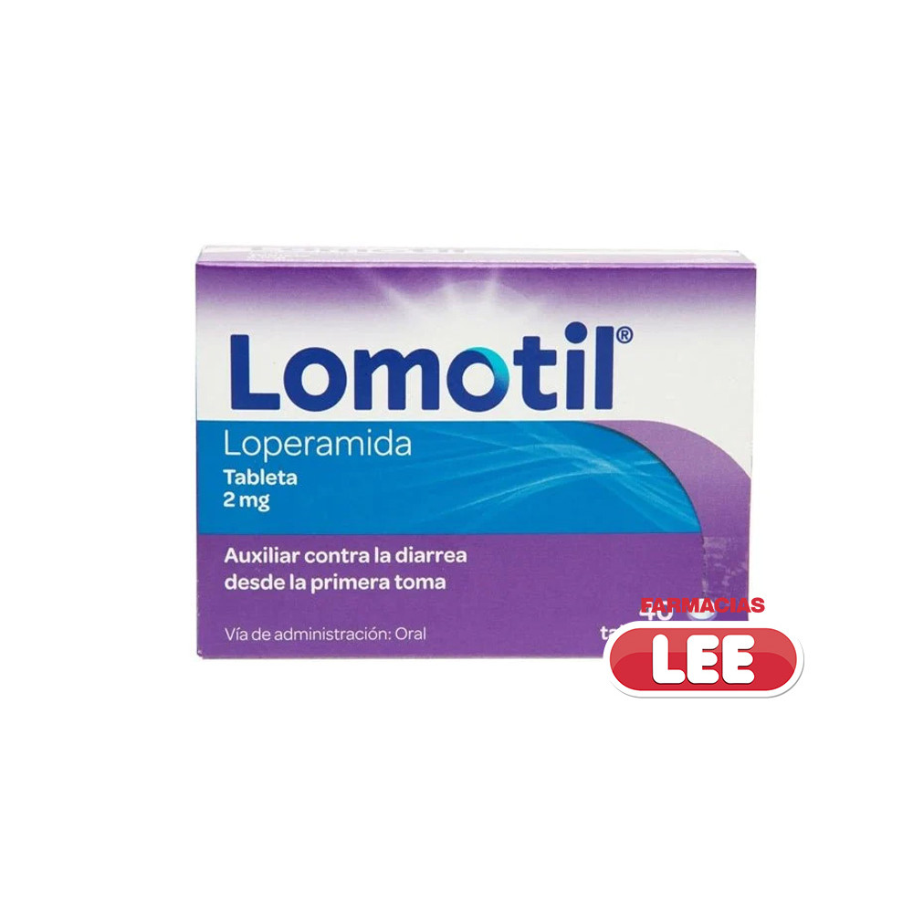 LOMOTIL 2 MG X 40 TAB (POR UNIDAD)