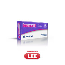 LORAMED D X 20 COMP (POR UNIDAD)