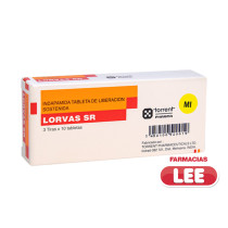 LORVAS 1.5 MG X 30 TAB (POR UNIDAD)
