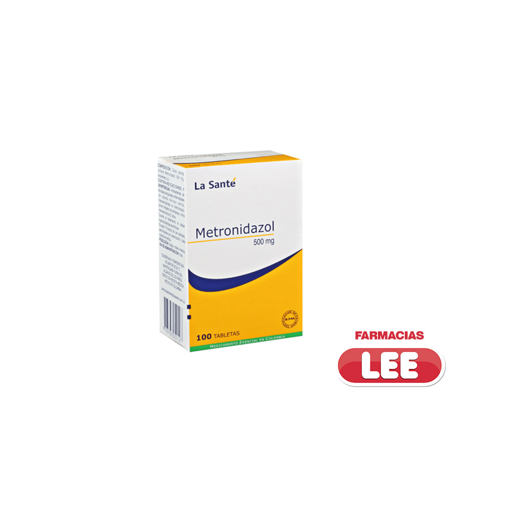 METRONIDAZOL 500MG. X 100 TAB. (POR UNIDAD)