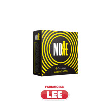 MORE 3 CONDONES SABORIZADOS