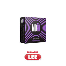 MORE 3 CONDONES TEXTURIZADOS