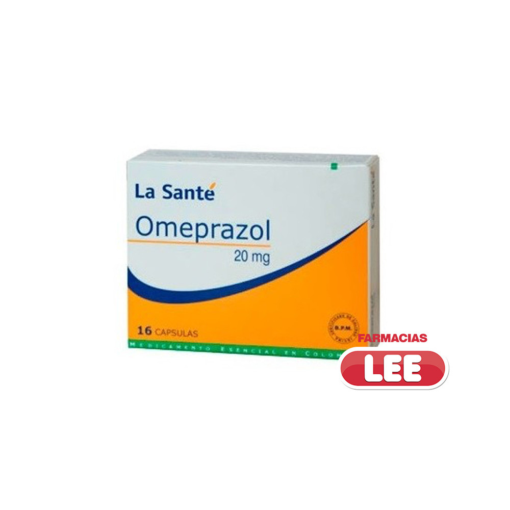 OMEPRAZOL 20 MG X 30 CAP (LA SANTE) (POR UNIDAD)