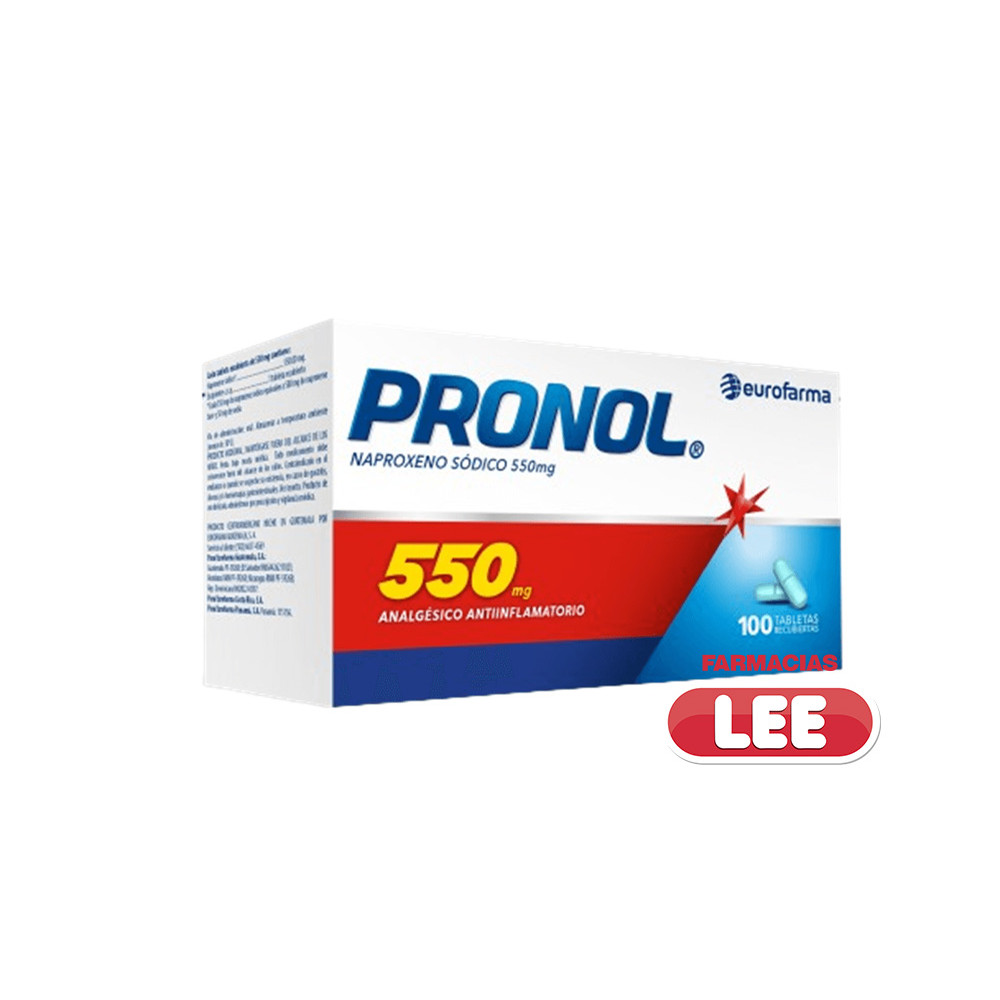 PRONOL 550 MG X 100 TAB (POR UNIDAD)