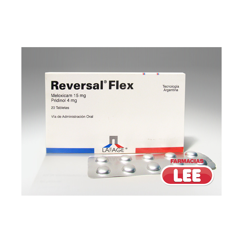 REVERSAL FLEX X 20 TABLETAS (POR UNIDAD)