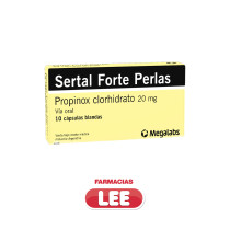 SERTAL FORTE PERLAS 20 MG X 10 CÁPSULAS (POR UNIDAD)