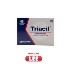 TRIACIL 50+25 MG X40 COMP (POR UNIDAD)