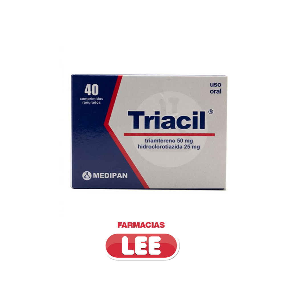 TRIACIL 50+25 MG X40 COMP (POR UNIDAD)
