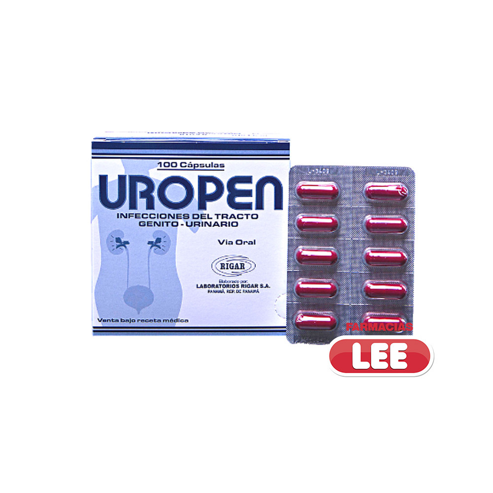 UROPEN 100 TABS. (POR UNIDAD)
