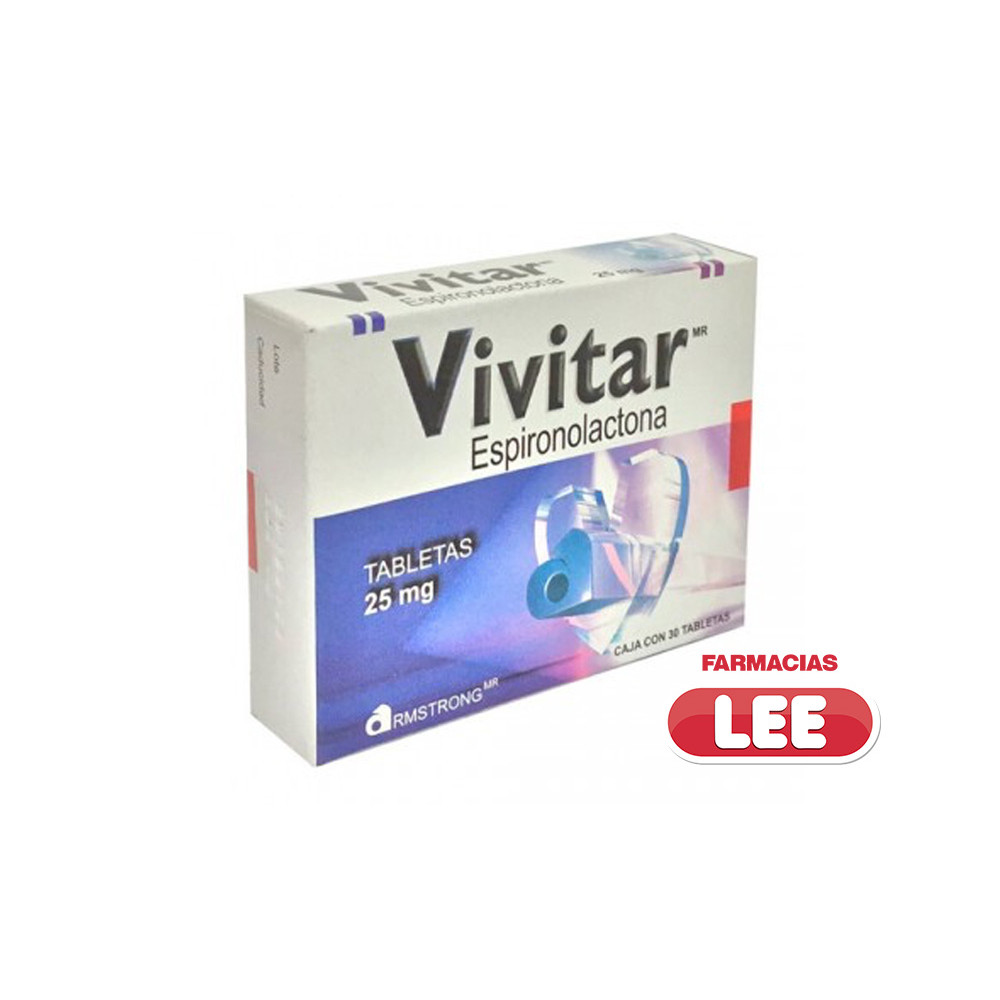 VIVITAR 25G X 30 TAB. (POR UNIDAD)