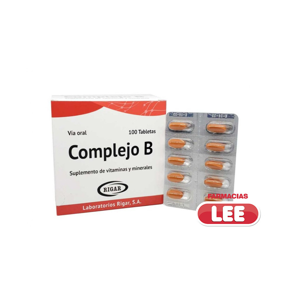 COMPLEJO B X 100 TABLETAS (POR UNIDAD)