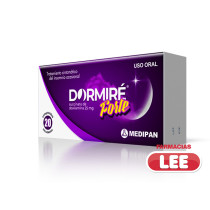 DORMIRÉ FORTE 25MG X 10 TABLETAS (POR UNIDAD)